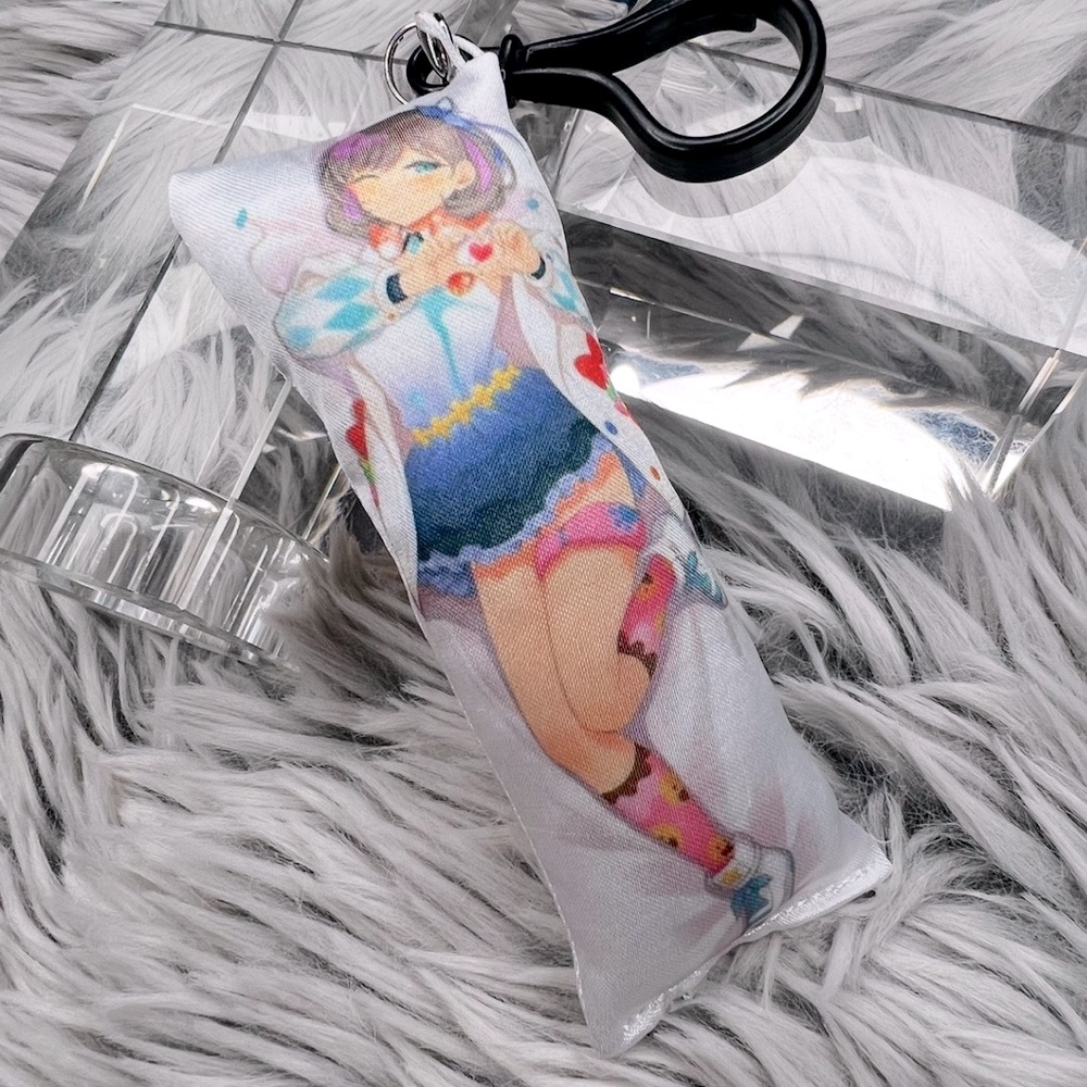 Handmade Anime Love Live Keke Tang Anxiety Relief Plush Keychain